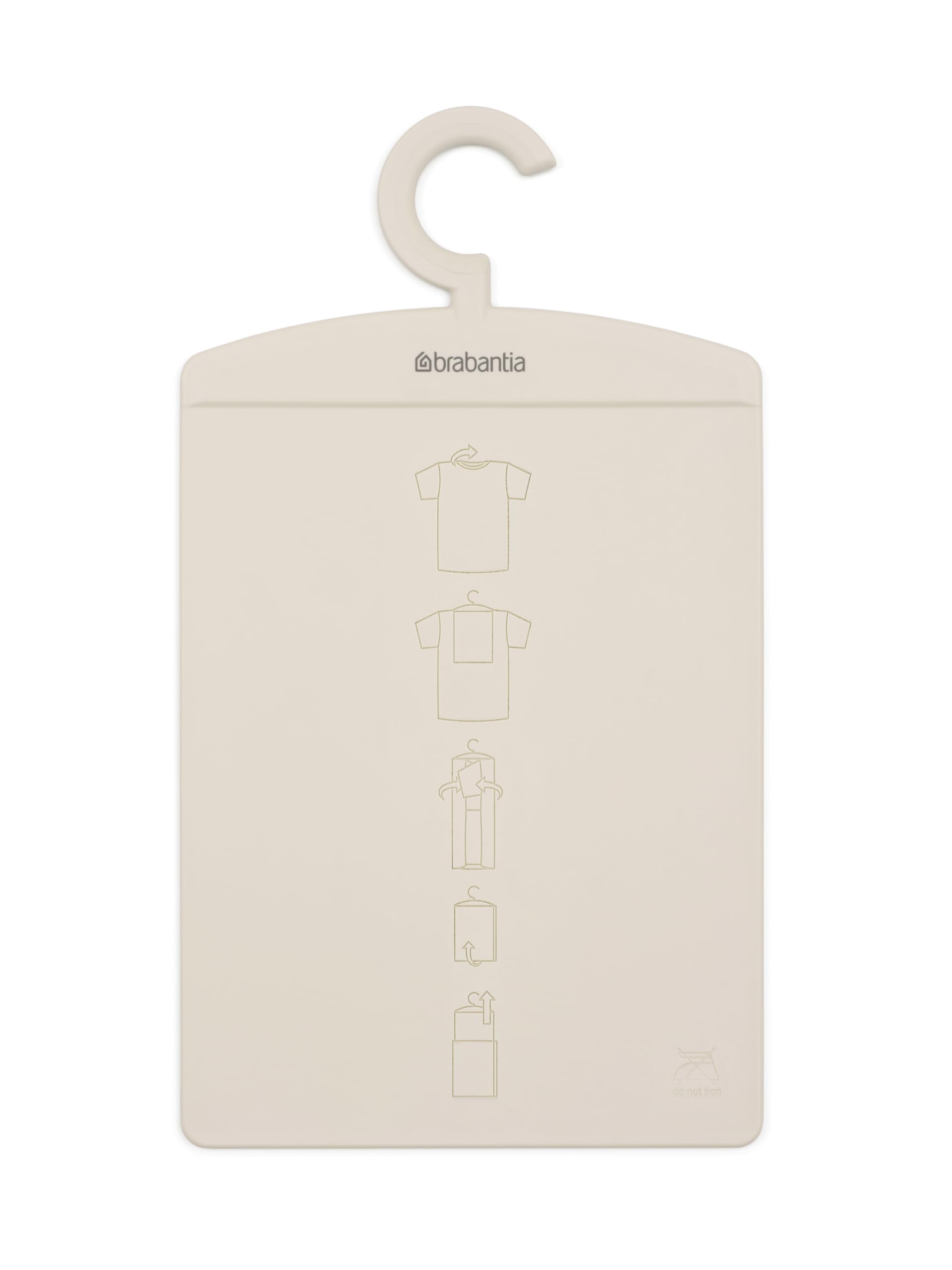 brabantia-w-sche-faltbrett-laundry-soft-beige-mit-haken image 1
