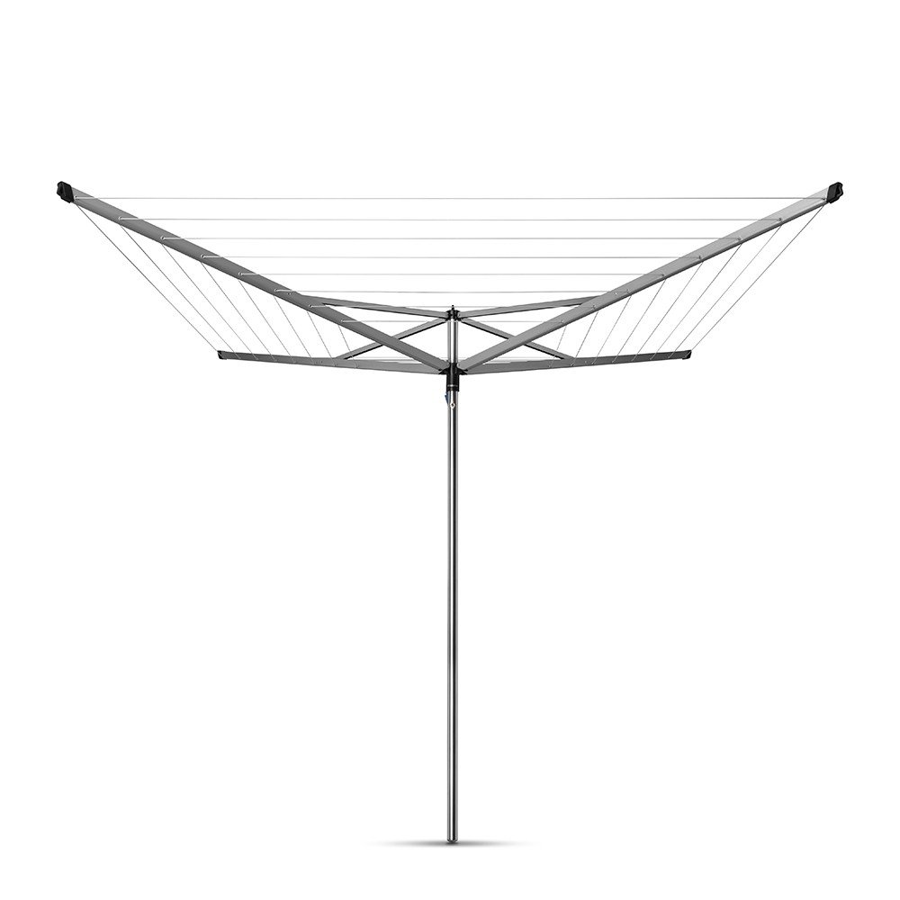 brabantia-essential-w-schespinne-40-m-metallic-grey-nachspannbar image 1