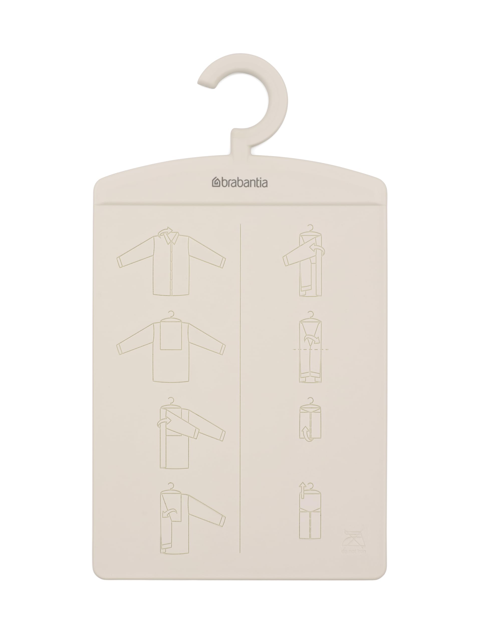 brabantia-w-sche-faltbrett-laundry-soft-beige-mit-haken image 2