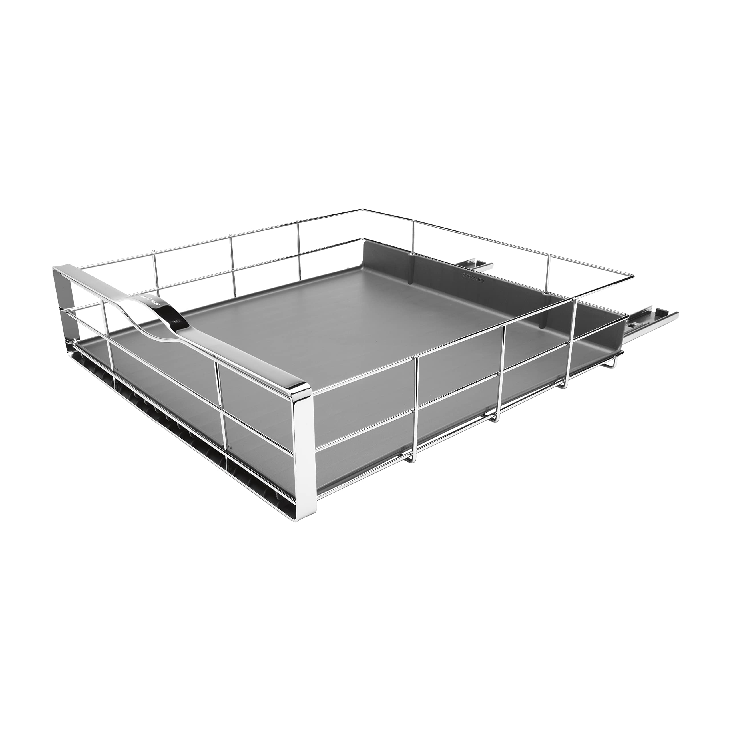 simplehuman-schrankorganisator-22-8cm-ausziehbar-grau image 6