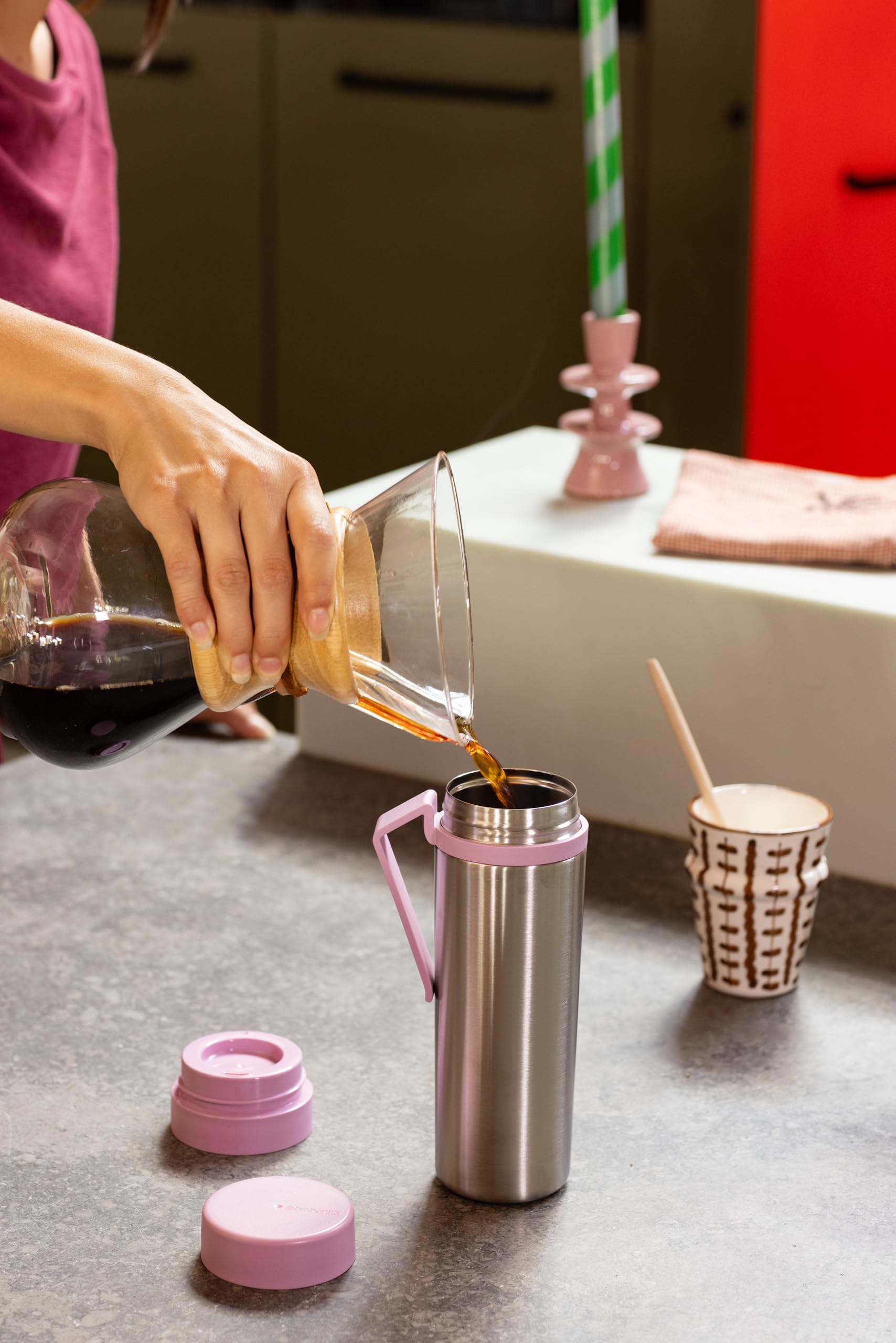 brabantia-make-take-isolierflasche-0-5-l-rosa-thermo image 6