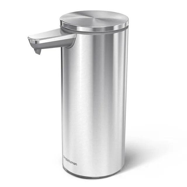 simplehuman-st1043-sensorspender-266ml-edelstahl image 1