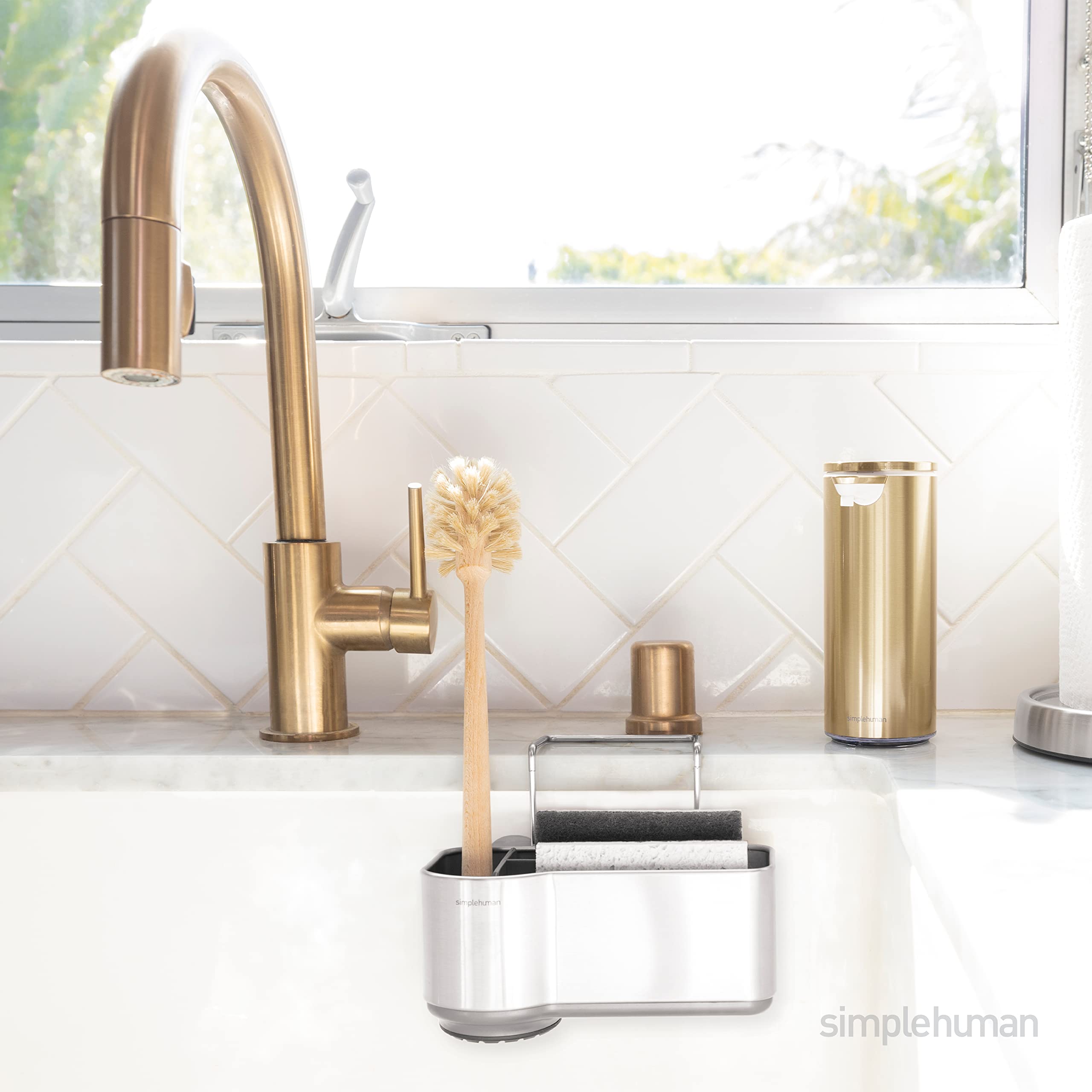 simplehuman-sp-lbecken-caddy-kt1116-edelstahl-standard image 3