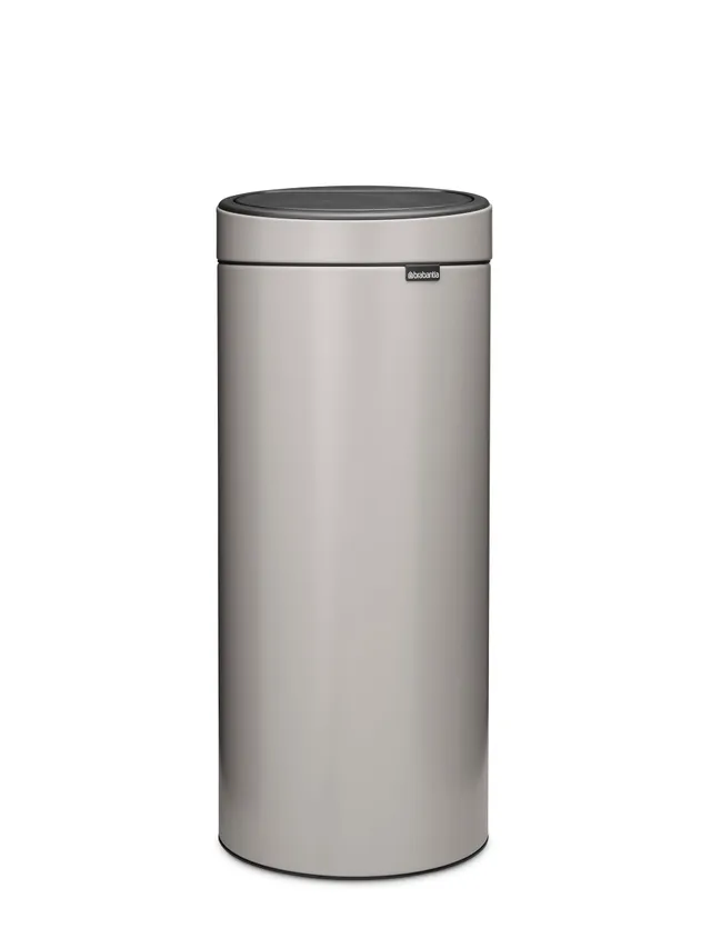 brabantia-touch-bin-new-30-l-soft-grey-touch-m-lleimer image 1