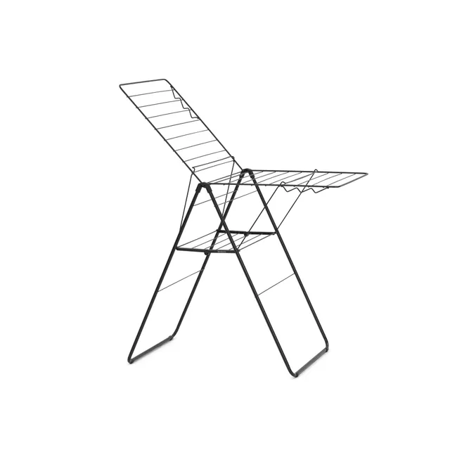 brabantia-hangon-w-schest-nder-20-m-matt-black-klappbar image 1