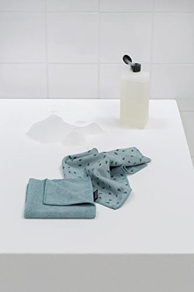 brabantia-mikrofaser-geschirrhandtuch-dunkelgrau-2er-set-30x30 image 4