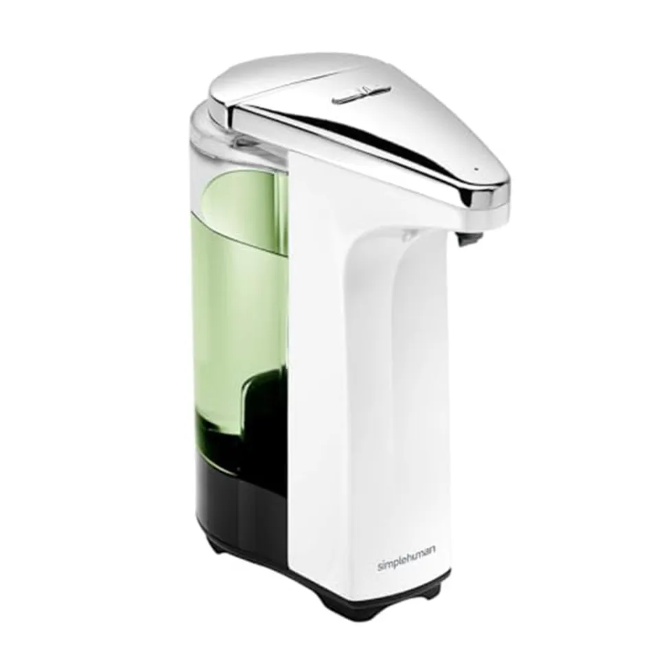 simplehuman-st1018-sensorspender-237-ml-wei-seifenspender image 1
