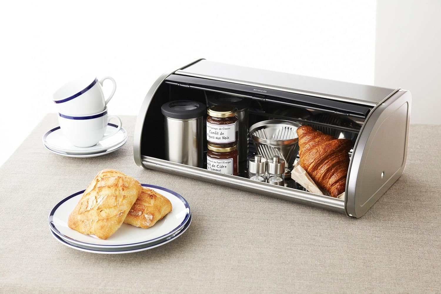 brabantia-rollbrotkasten-brilliant-steel-brot-f-r-2-laibe image 2