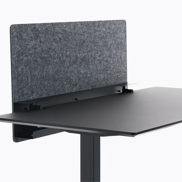 lento-akustik-trennwand-mit-kabelkanal-150-cm-grau image 1