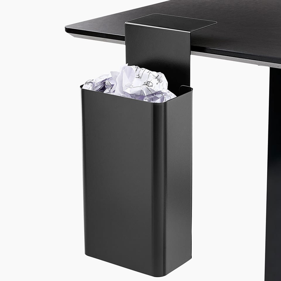 lento-schreibtisch-zubeh-r-papierkorb-mit-klemme-44-cm image 1