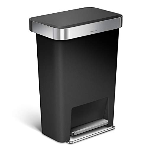 simplehuman-treteimer-cw1385cb-45-liter-schwarz-pedaleimer image 8