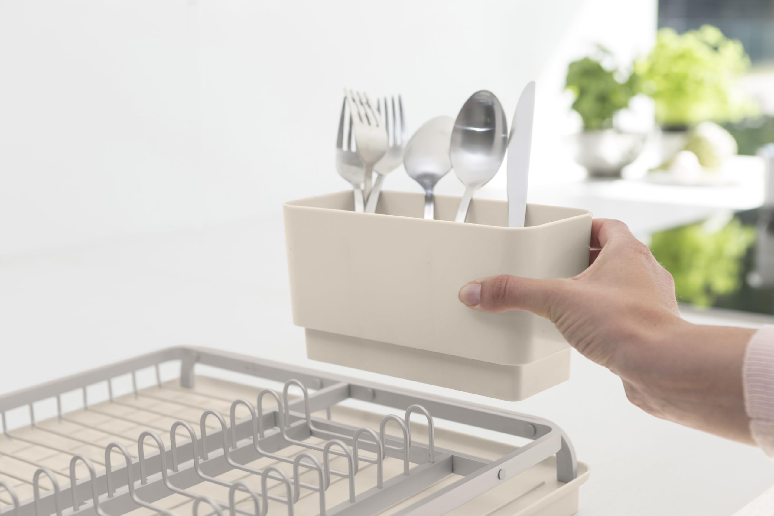 brabantia-sinkside-geschirrabtropfgestell-soft-beige-13-teller image 6