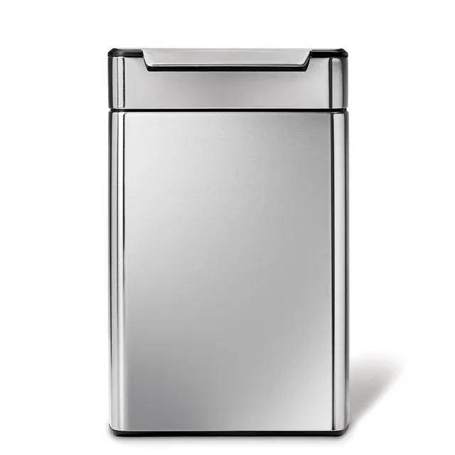 simplehuman-cw2018-recycler-48l-edelstahl-touch-bar image 1