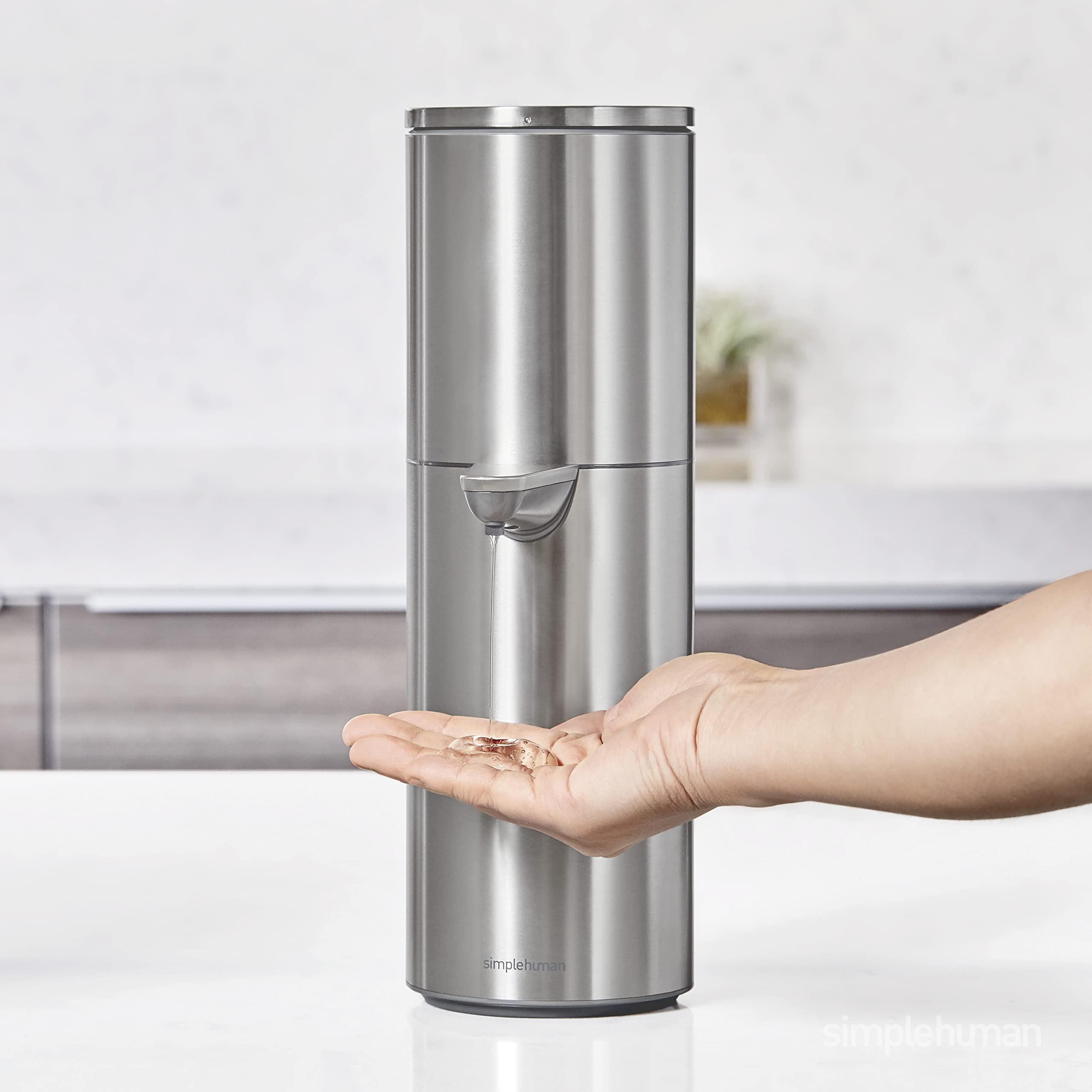 simplehuman-st1500-sensorspender-946-ml-edelstahl-ber-hrungslos image 2