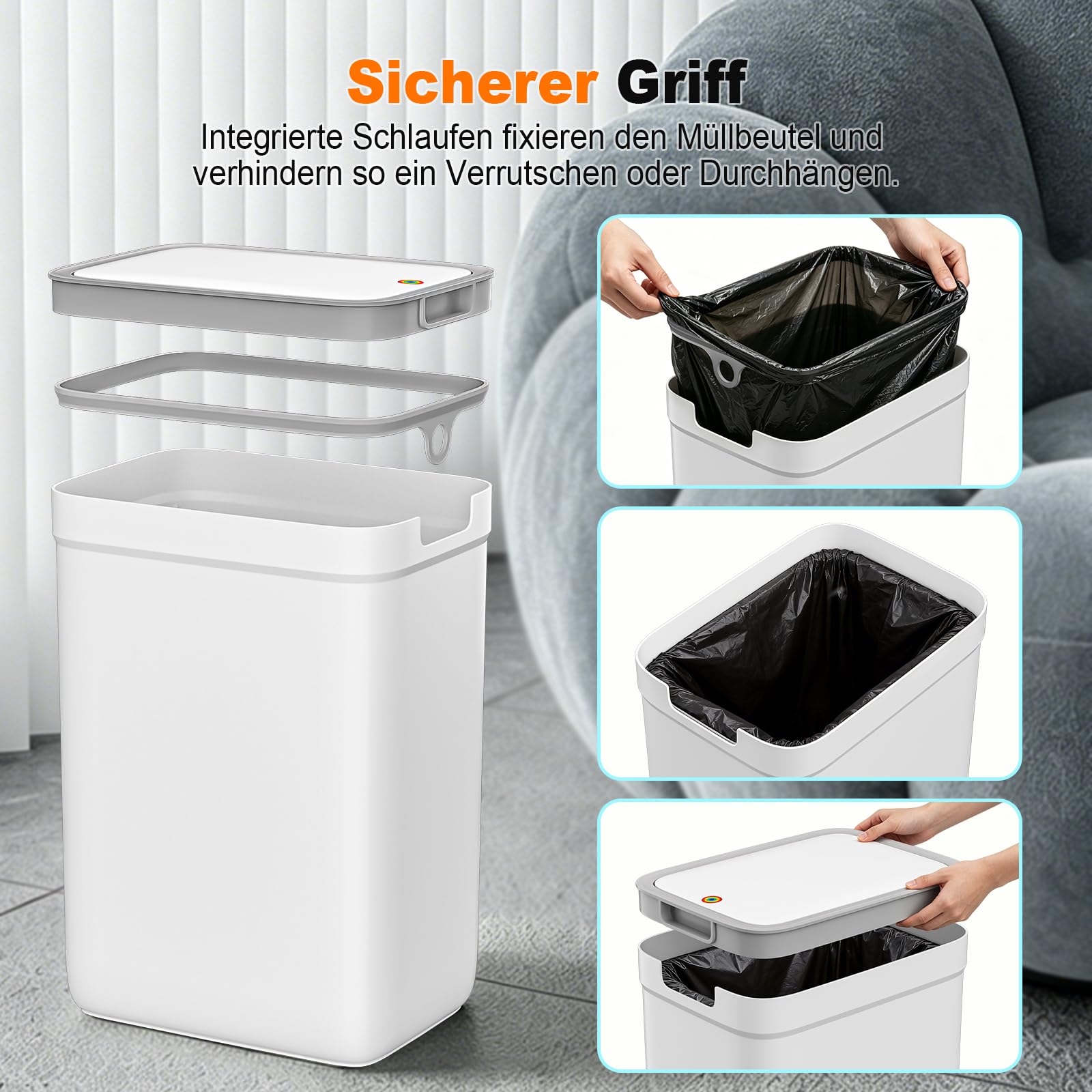 mopup-trash-cans-m-lleimer-medium-9-l-mit-deckel-schmal image 6