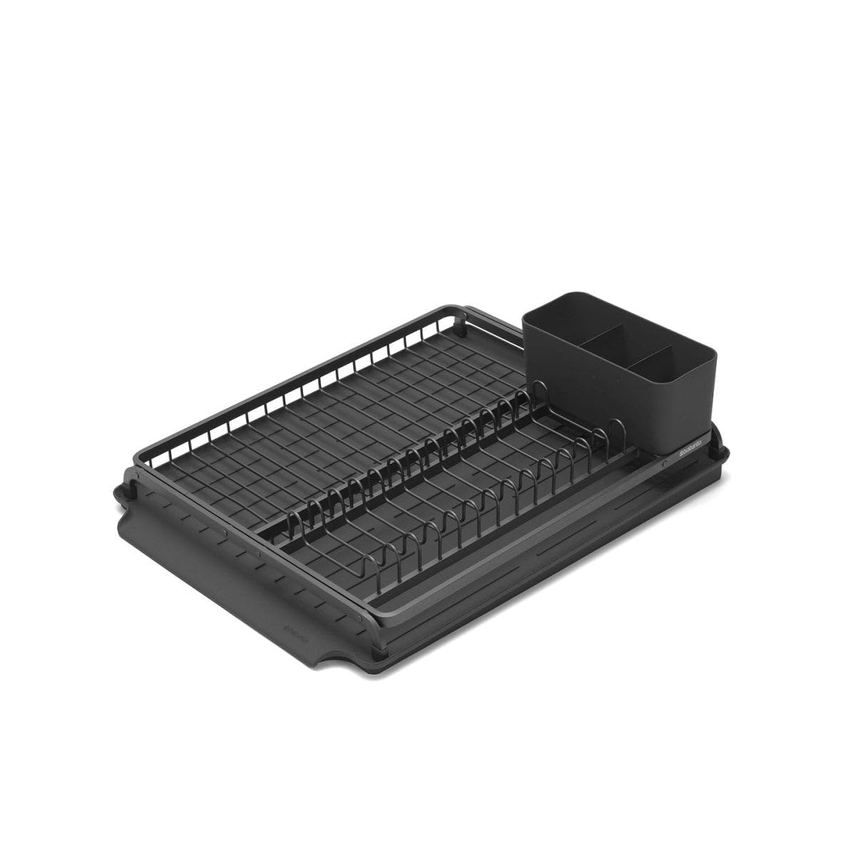 brabantia-geschirrtrockner-l-38-5x49-abtropfgestell-dunkelgrau-teller image 1