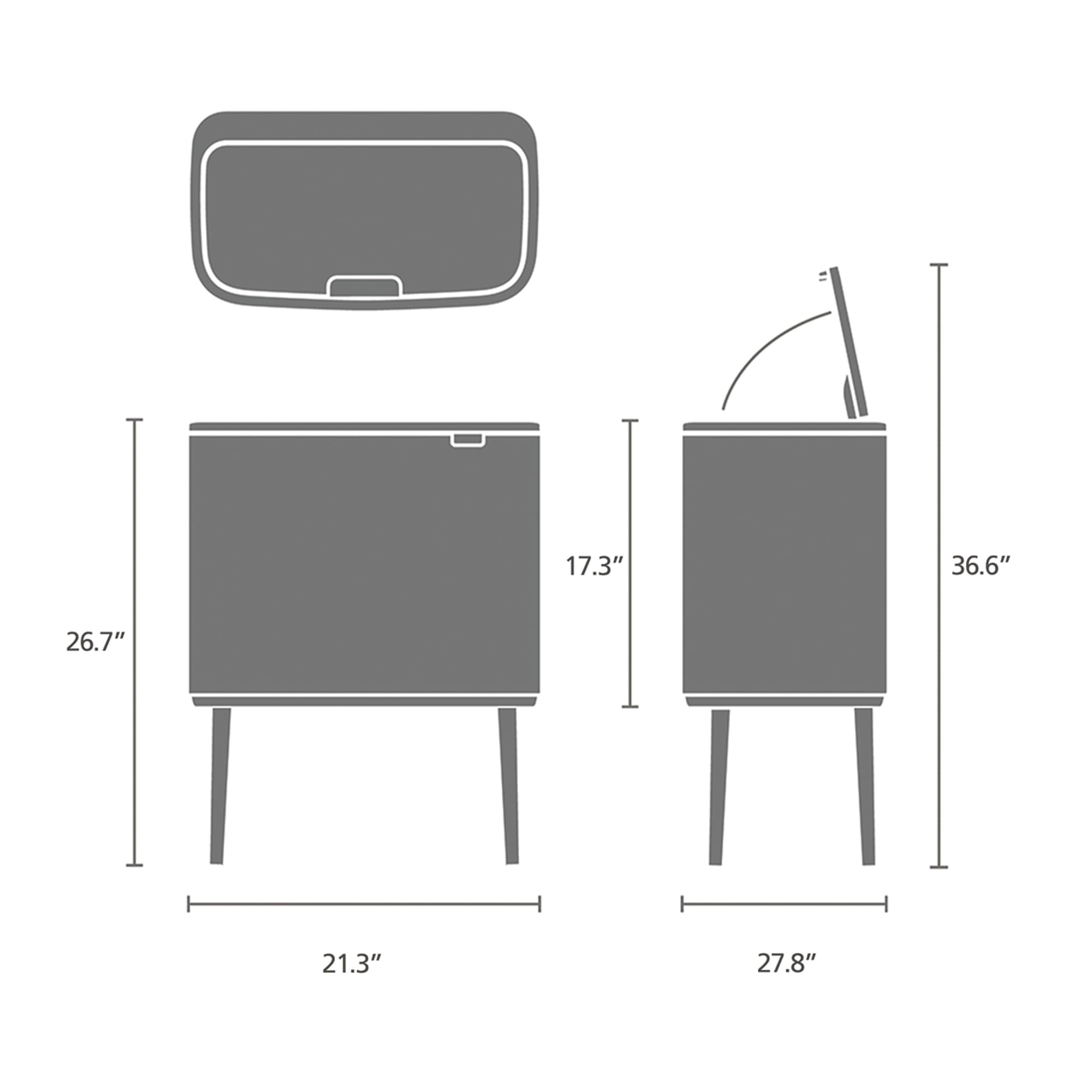 brabantia-bo-touch-bin-m-lleimer-36-l-schwarz-edelstahl-leise image 5