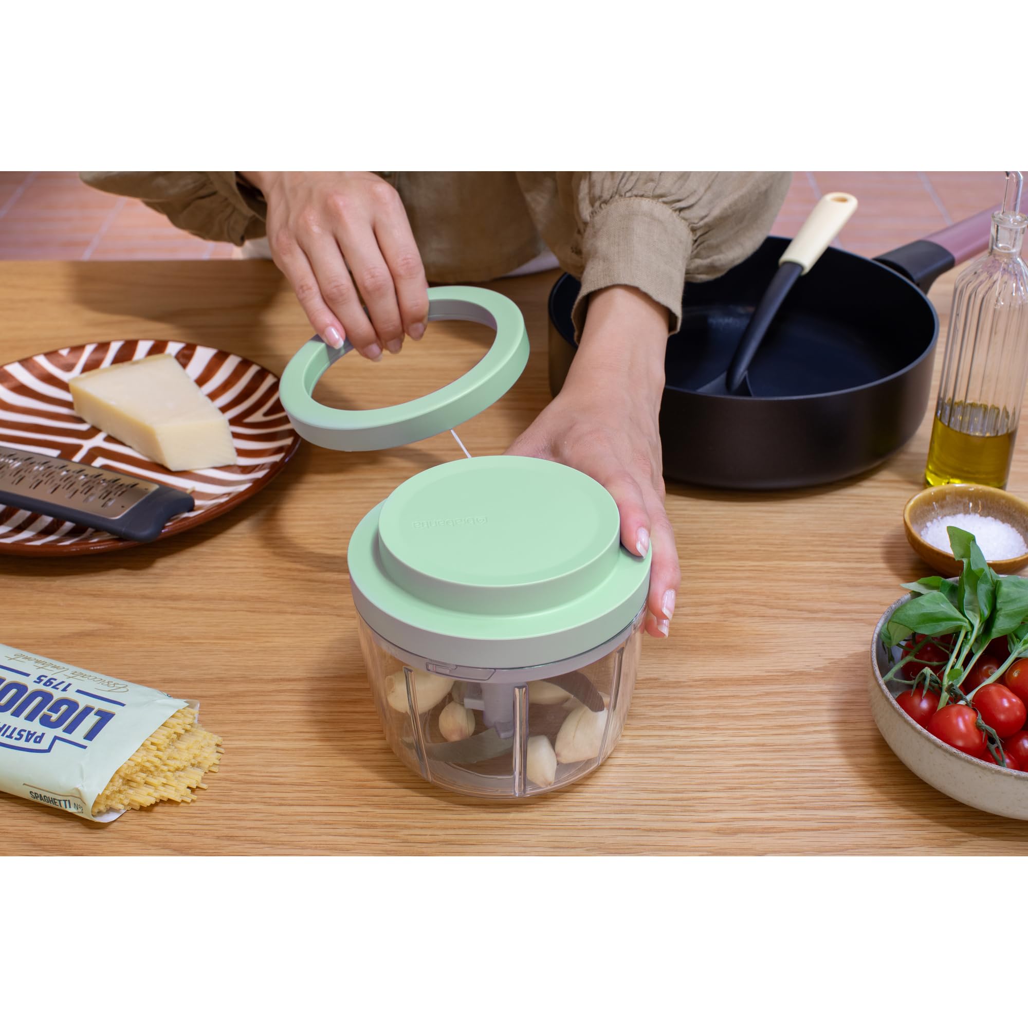 brabantia-tasty-zerkleinerer-manuell-jade-green-edelstahl image 7
