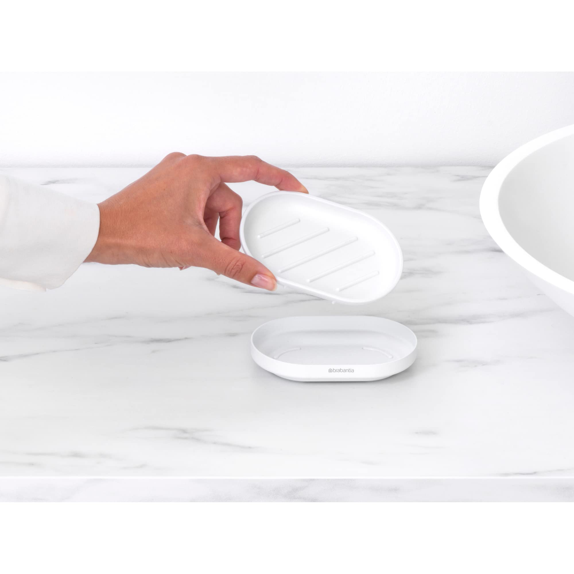 brabantia-mindset-seifenschale-fresh-white-12cm image 4