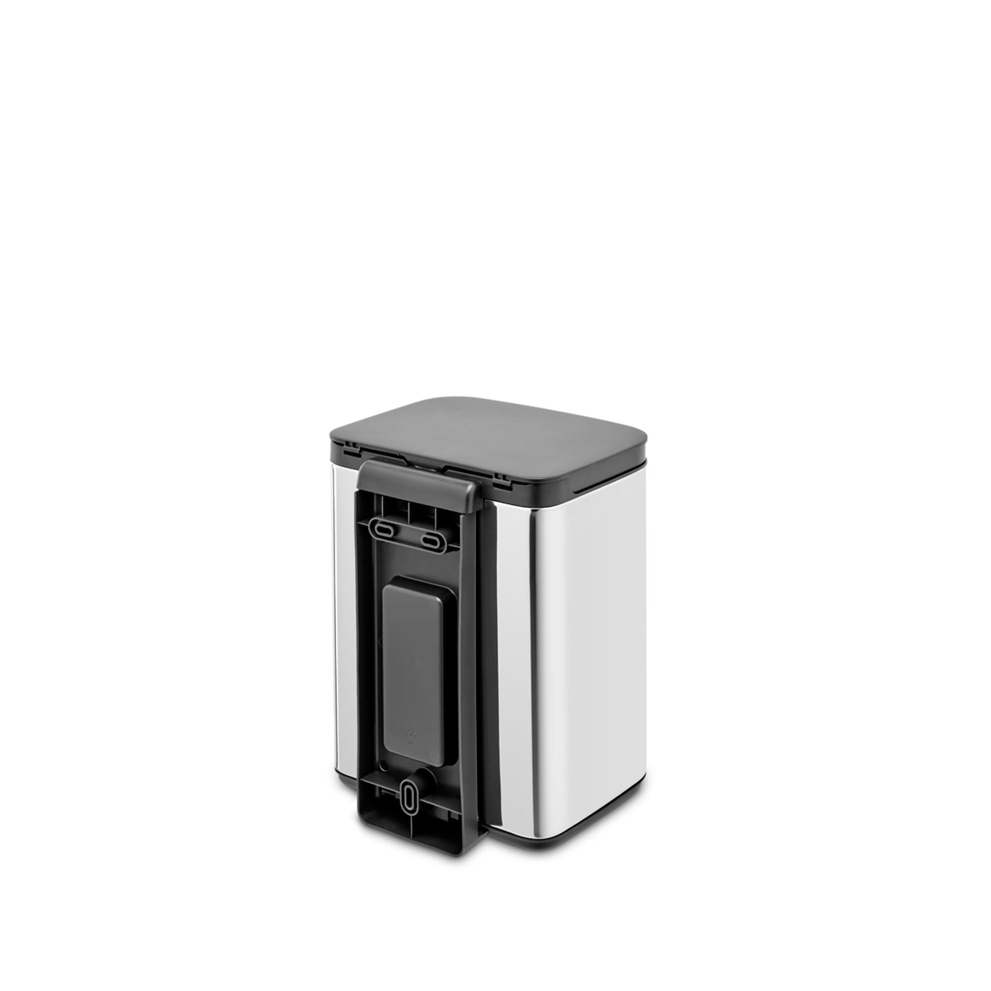 brabantia-bo-abfalleimer-4l-brilliant-steel-wandmontage image 5