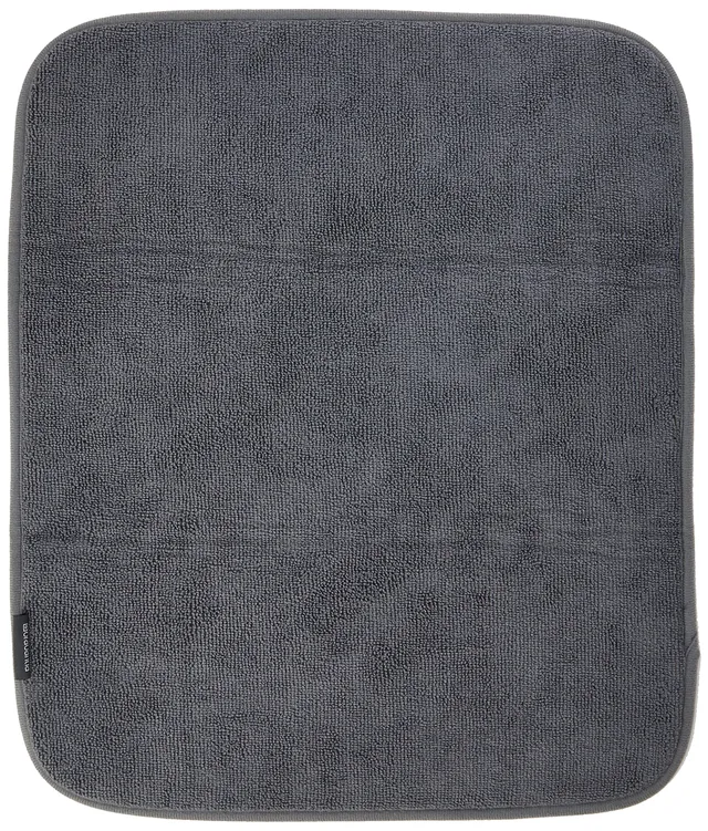 brabantia-trockenmatte-mikrofaser-dunkelgrau-faltbar-43cm image 1