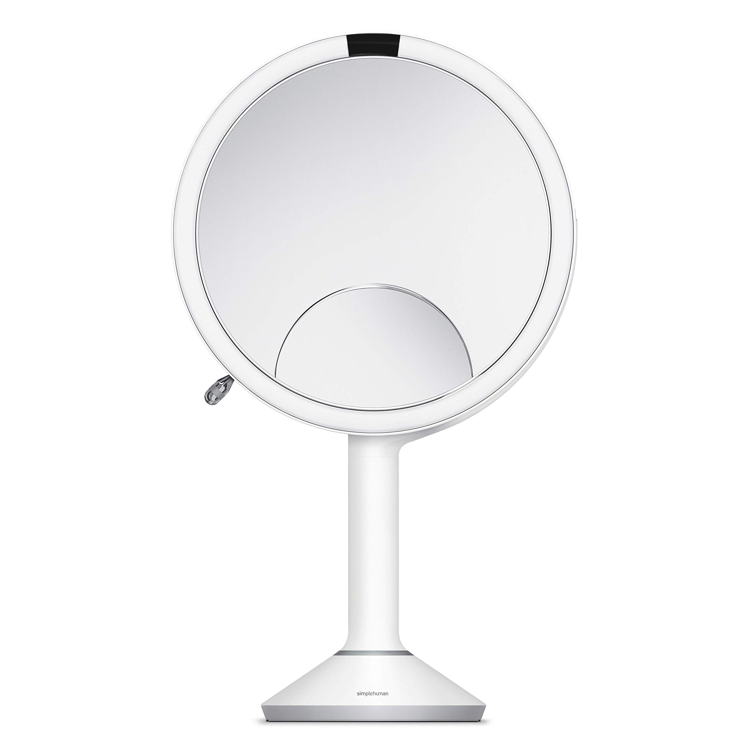 simplehuman-sensorspiegel-trio-20-cm-edelstahl-1x-5x-10x image 6