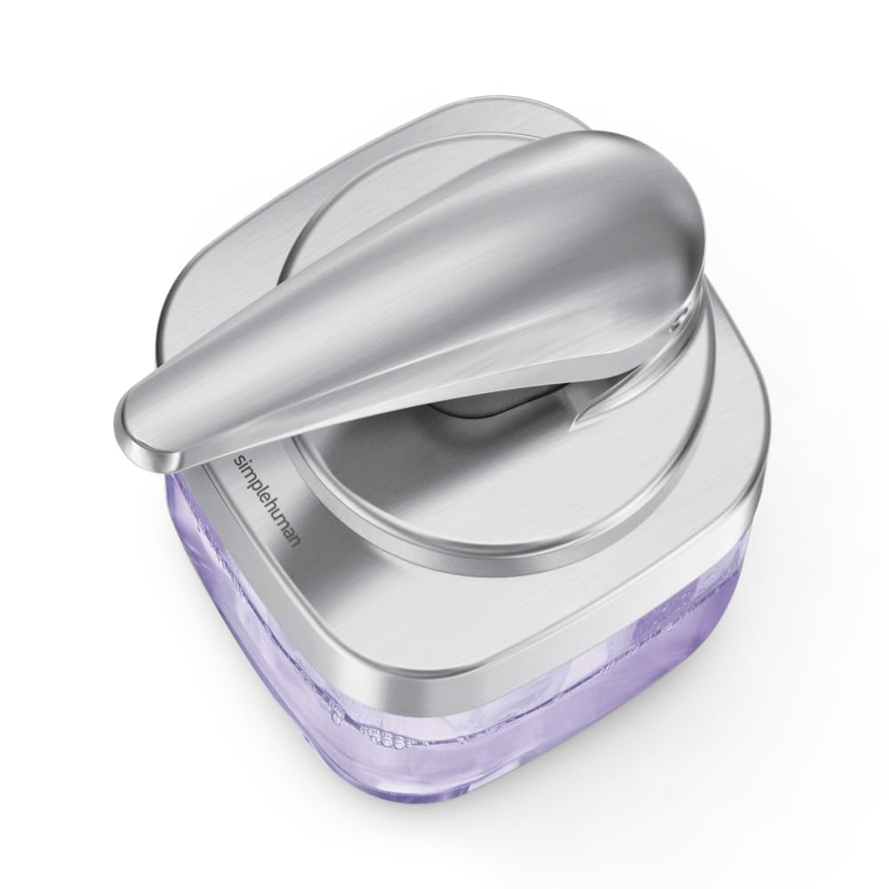 simplehuman-puls-spender-444-ml-geb-rstetes-nickel-seifenspender image 3