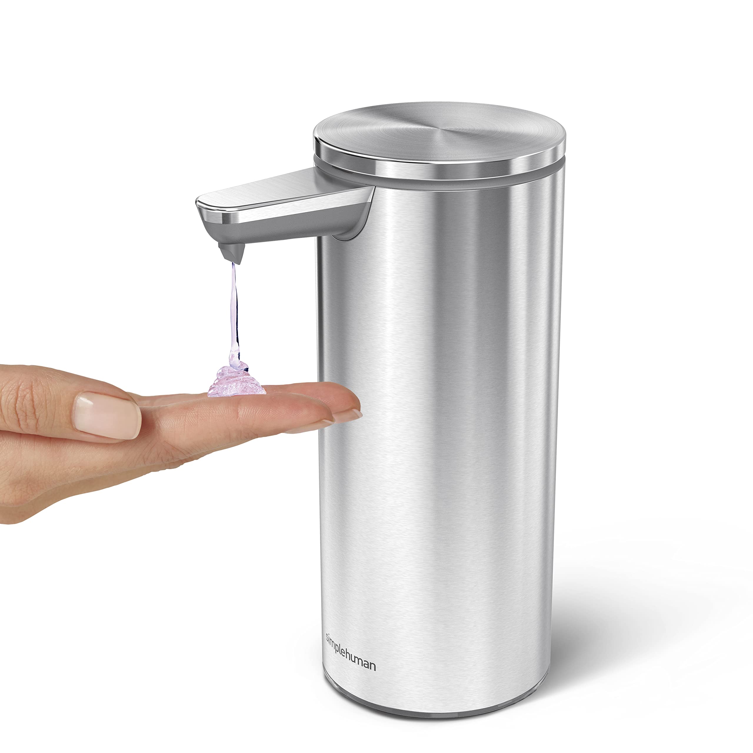 simplehuman-st1043-sensorspender-266ml-edelstahl image 2