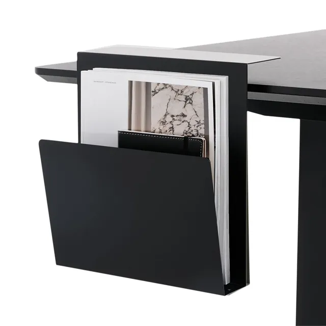 lento-schreibtisch-zubeh-r-zeitungsst-nder-magazinst-nder-metall image 1