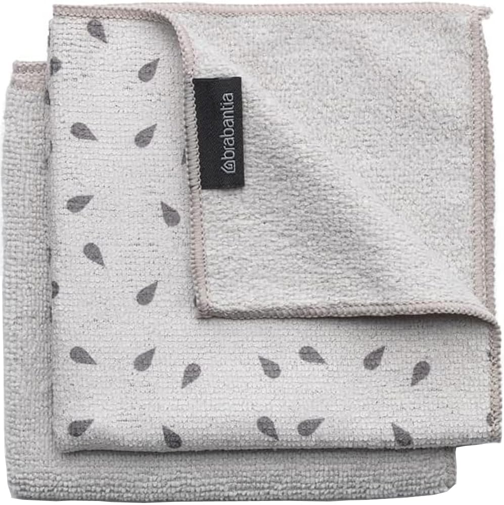 brabantia-mikrofaser-geschirrhandtuch-dunkelgrau-2er-set-30x30 image 6