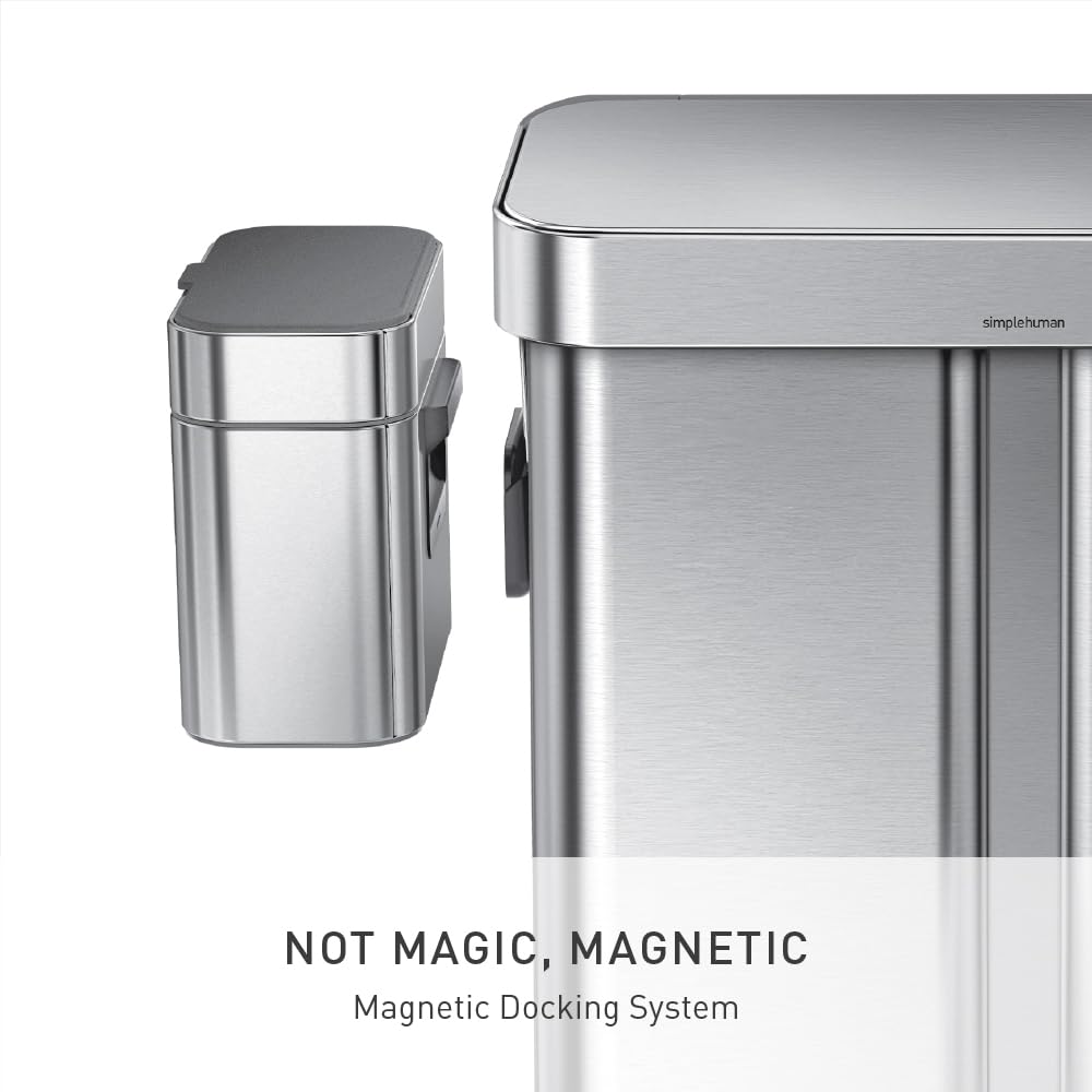 simplehuman-cw1645-kompost-caddy-4l-edelstahl-k-che image 4