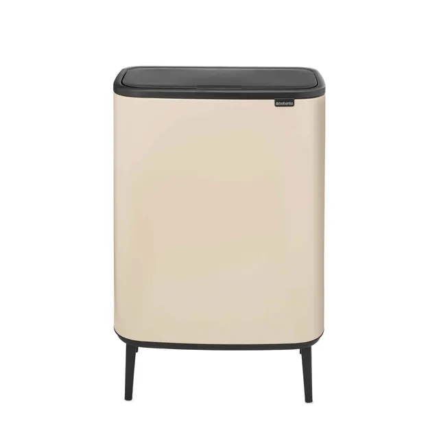 brabantia-bo-touch-bin-m-lleimer-2x30-l-soft-beige-m-lltrennung image 1