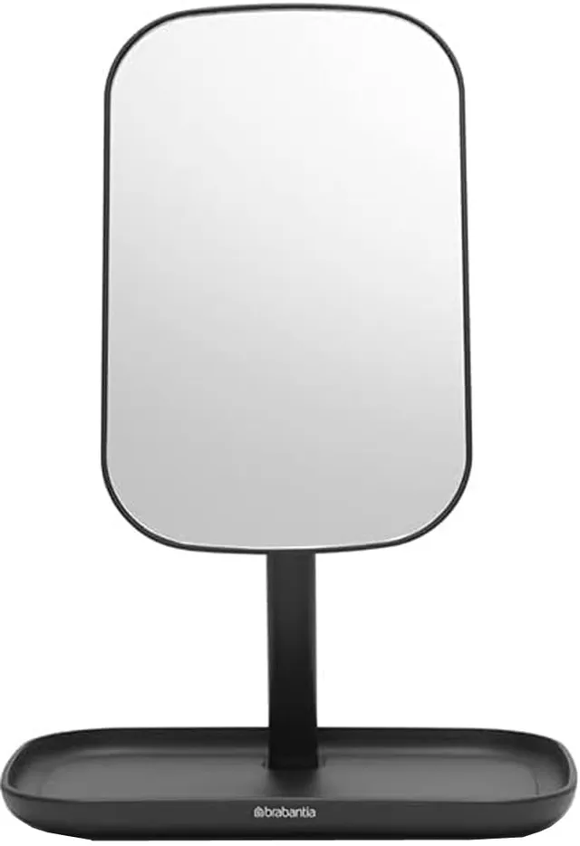 brabantia-renew-spiegel-dark-grey-360-mit-ablage image 1