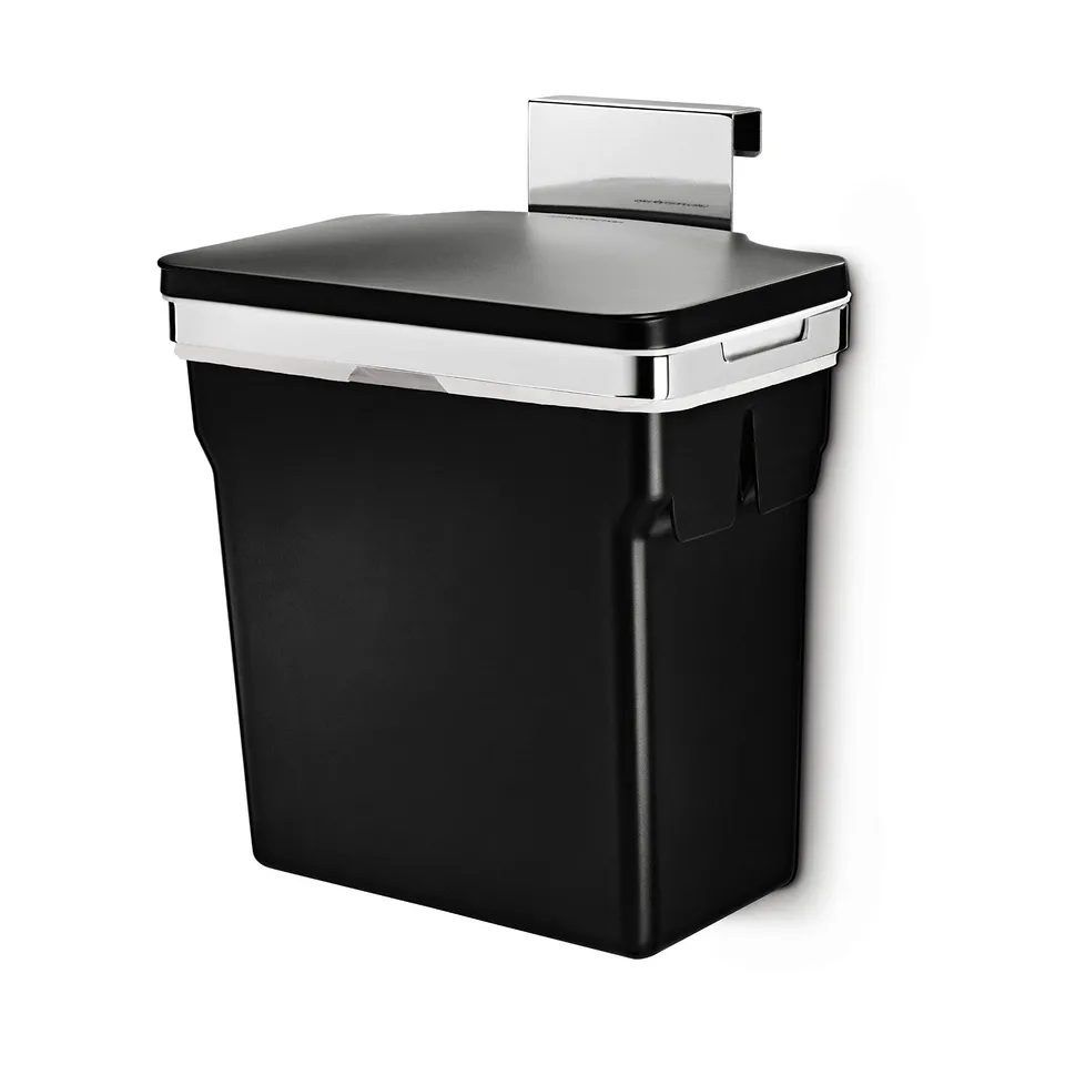 simplehuman-cw1643-schrank-abfalleimer-10-l-mit-deckel-wei image 1
