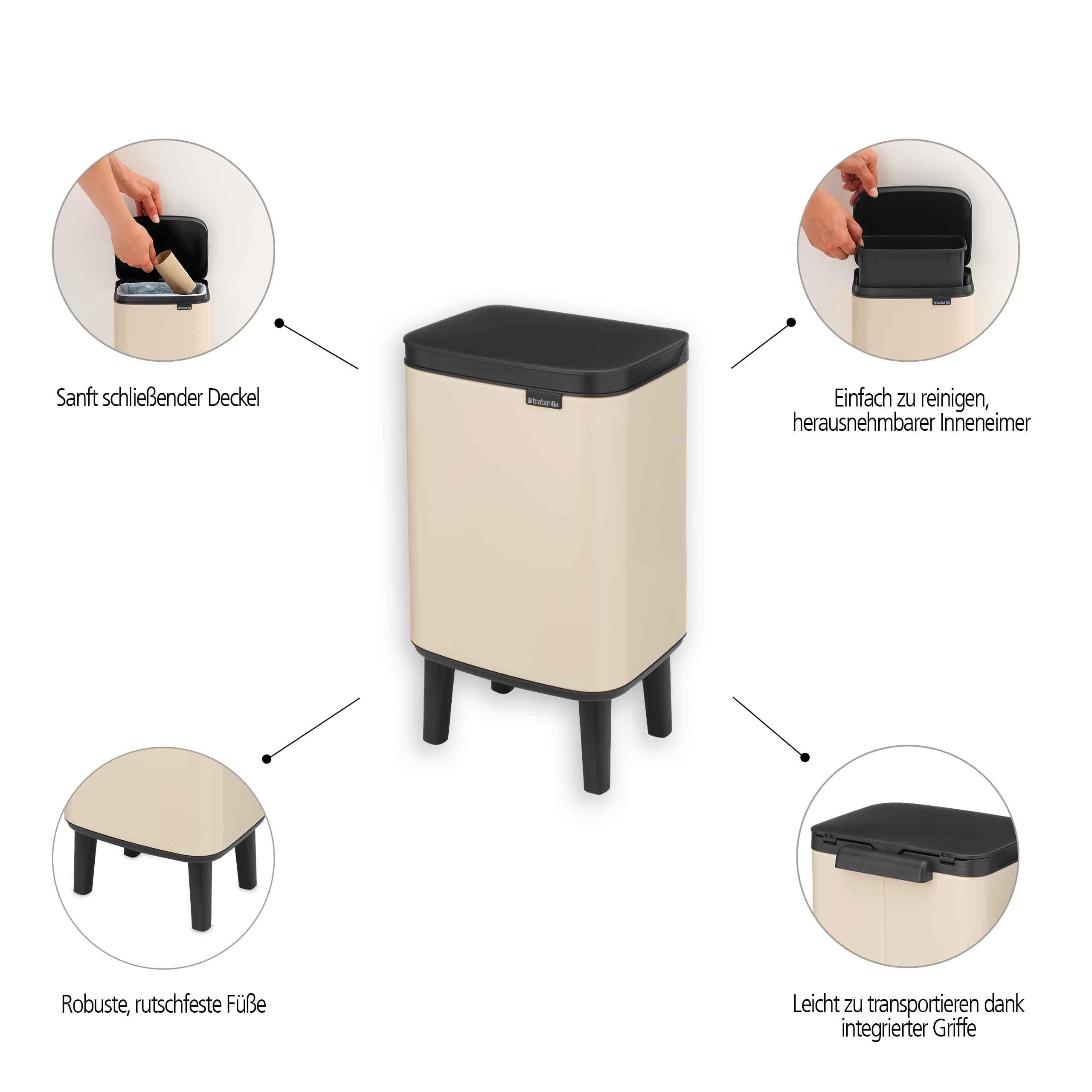 brabantia-bo-hi-abfalleimer-7l-badm-lleimer-soft-beige-deckel image 2