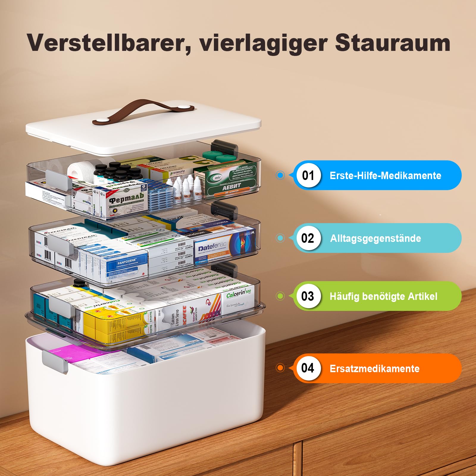 mopup-medicine-storage-boxes-medikamentenbox-37x25x32-cm-4-lagig image 3