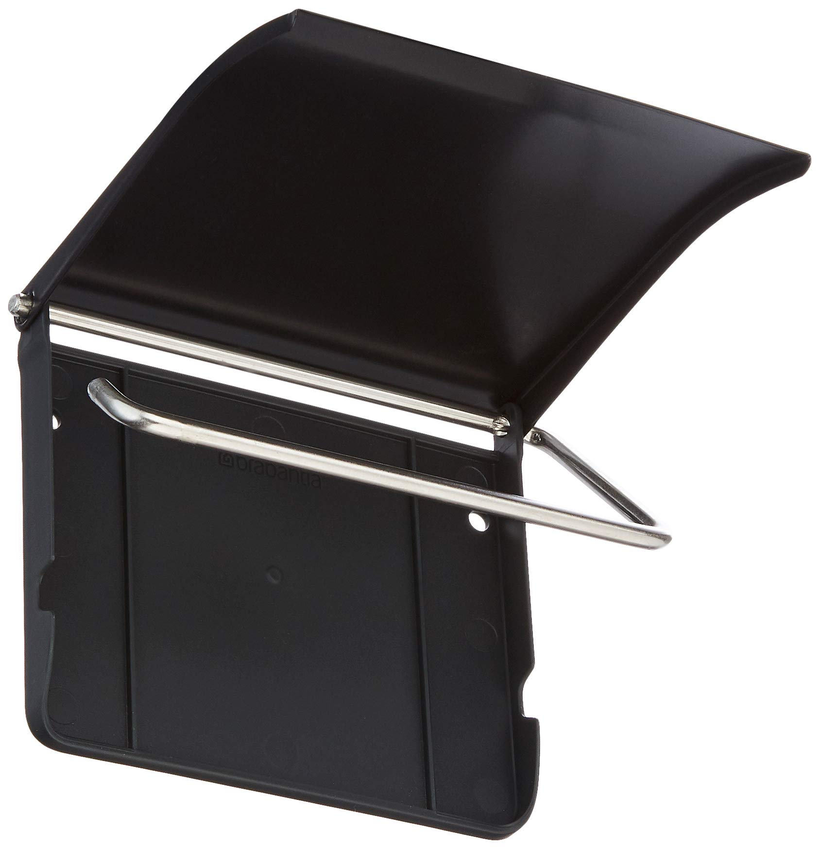 brabantia-toilettenpapierhalter-matt-black-edelstahl-30x20x10-wc-halter image 2