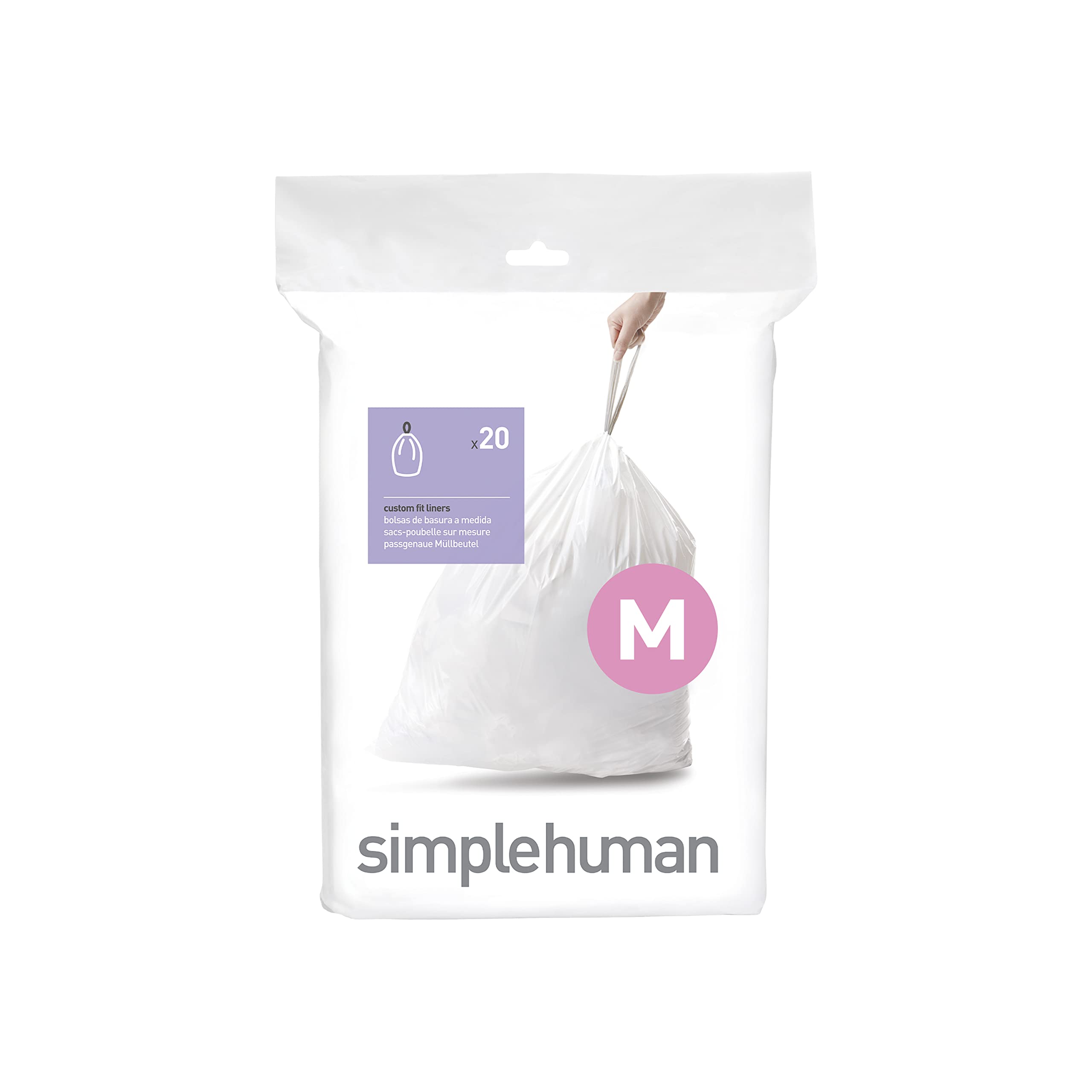 simplehuman-code-r-m-llbeutel-60-st-ck-wei-zugband image 6