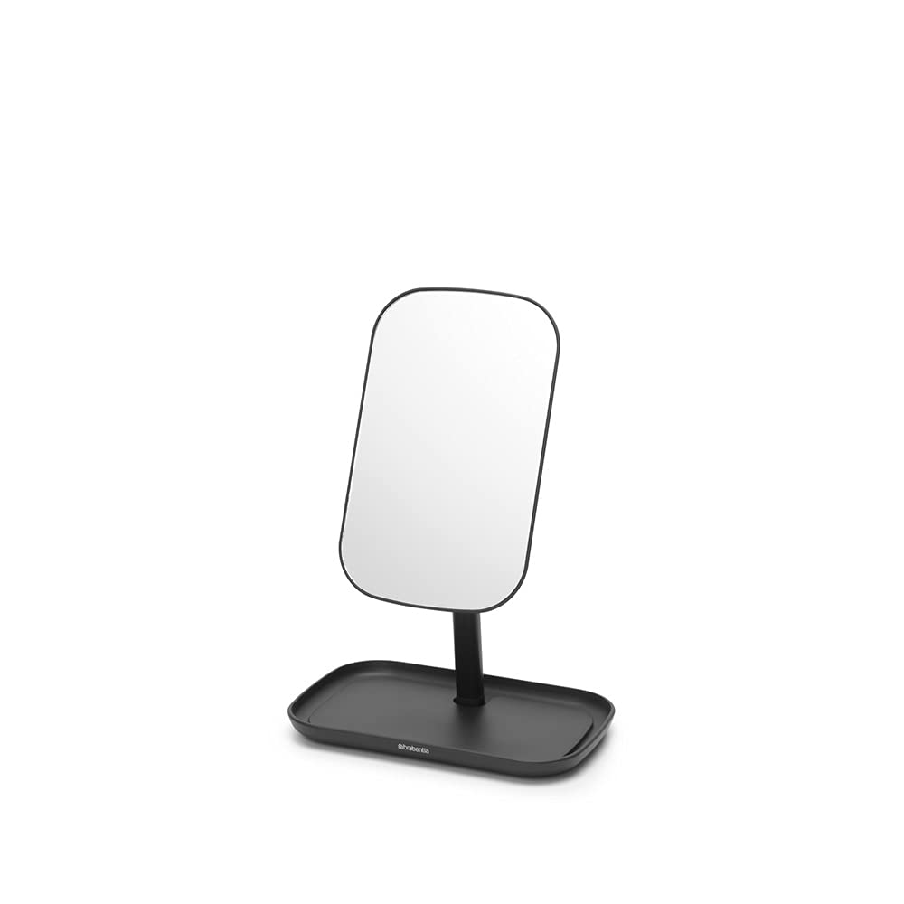 brabantia-renew-spiegel-dark-grey-360-mit-ablage image 3