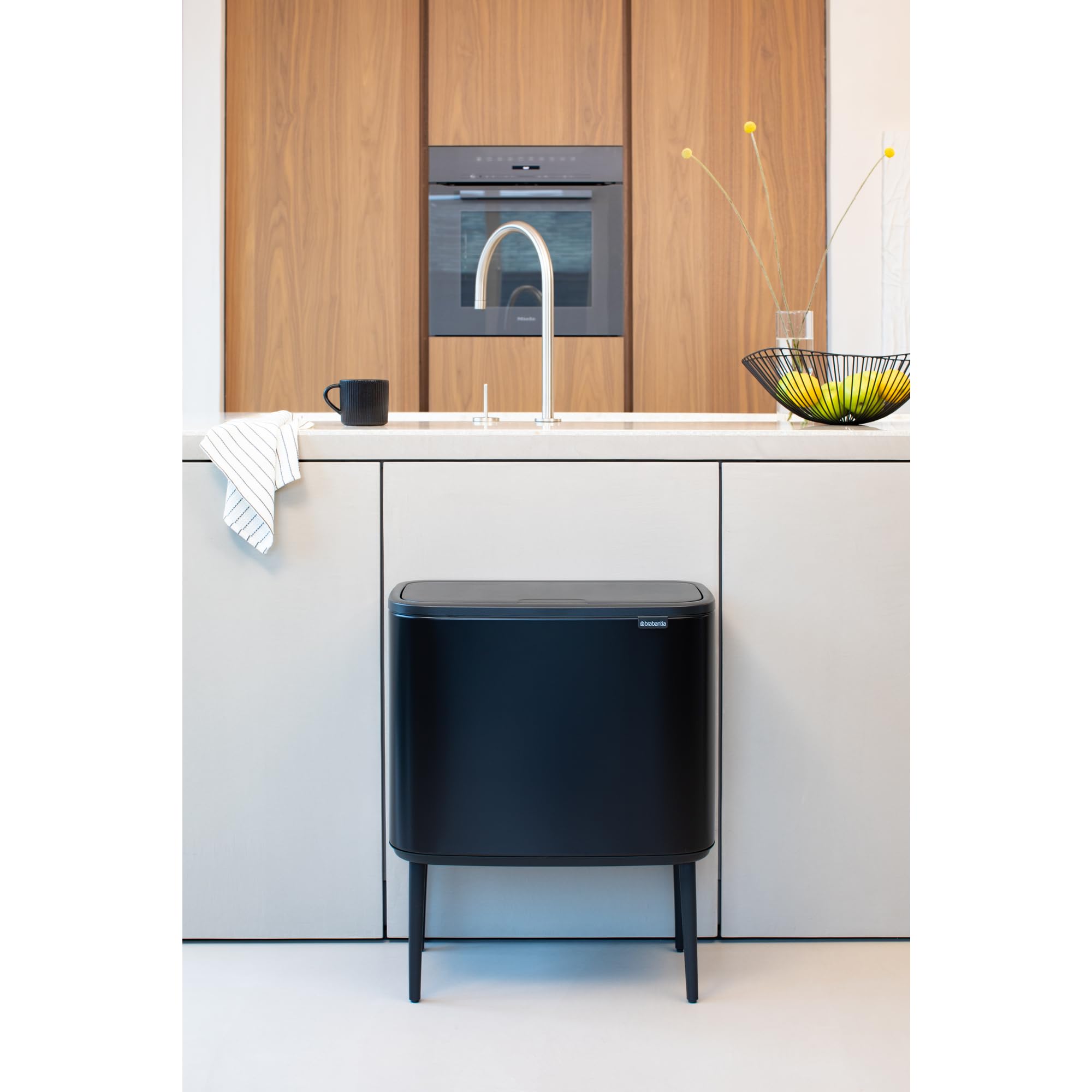brabantia-bo-touch-bin-m-lleimer-36-l-schwarz-edelstahl-leise image 7