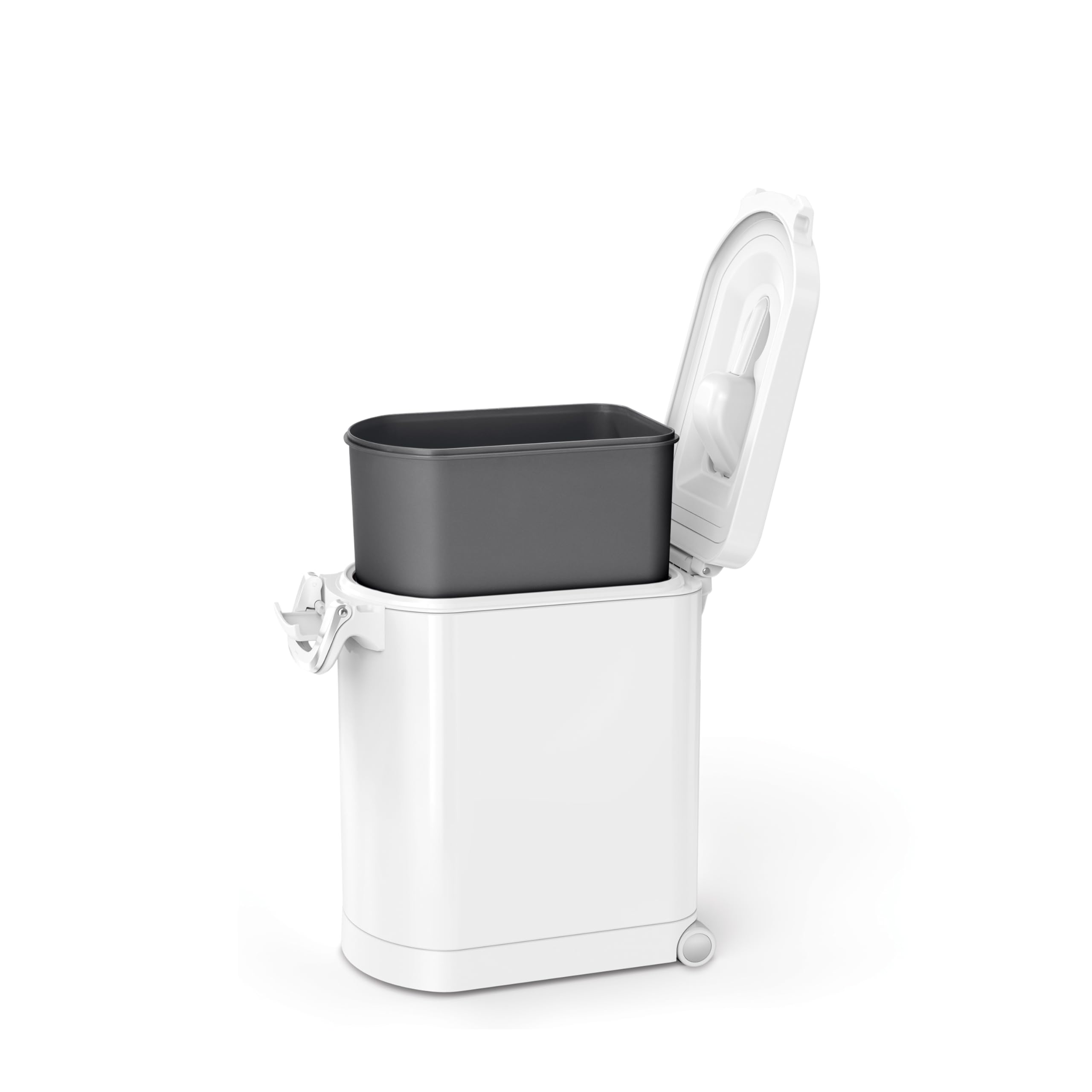 simplehuman-tierfutterbeh-lter-30l-wei-er-stahl-luftdicht-15kg image 5