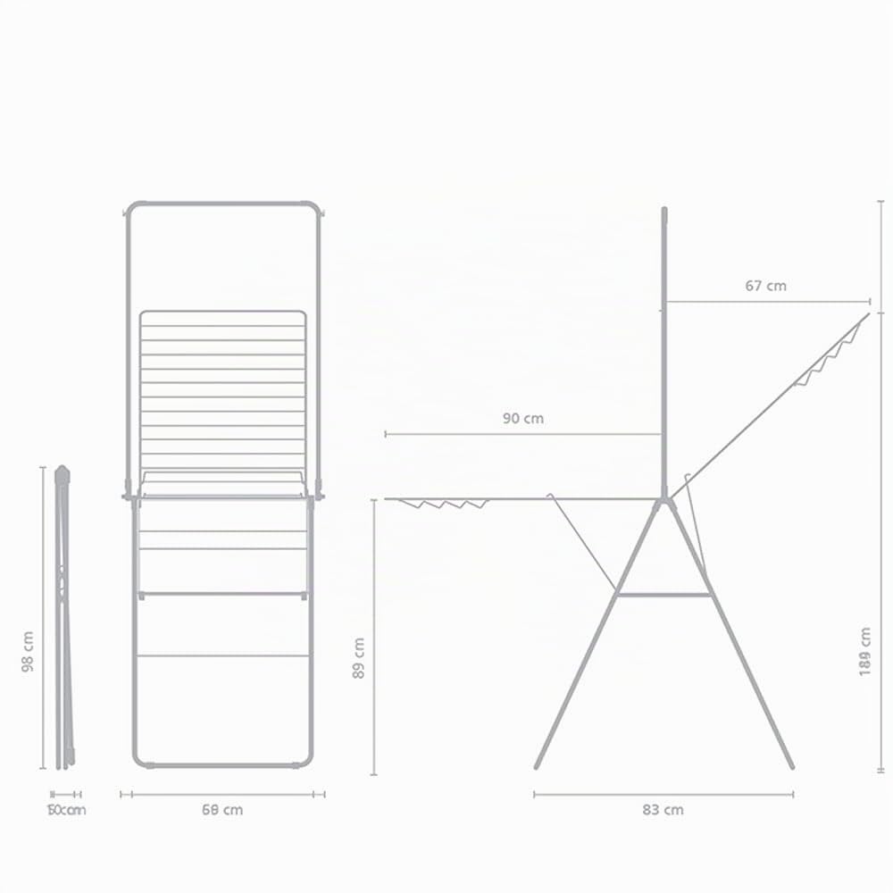 brabantia-hangon-w-schest-nder-25-m-wei-edelstahl-klappbar image 5