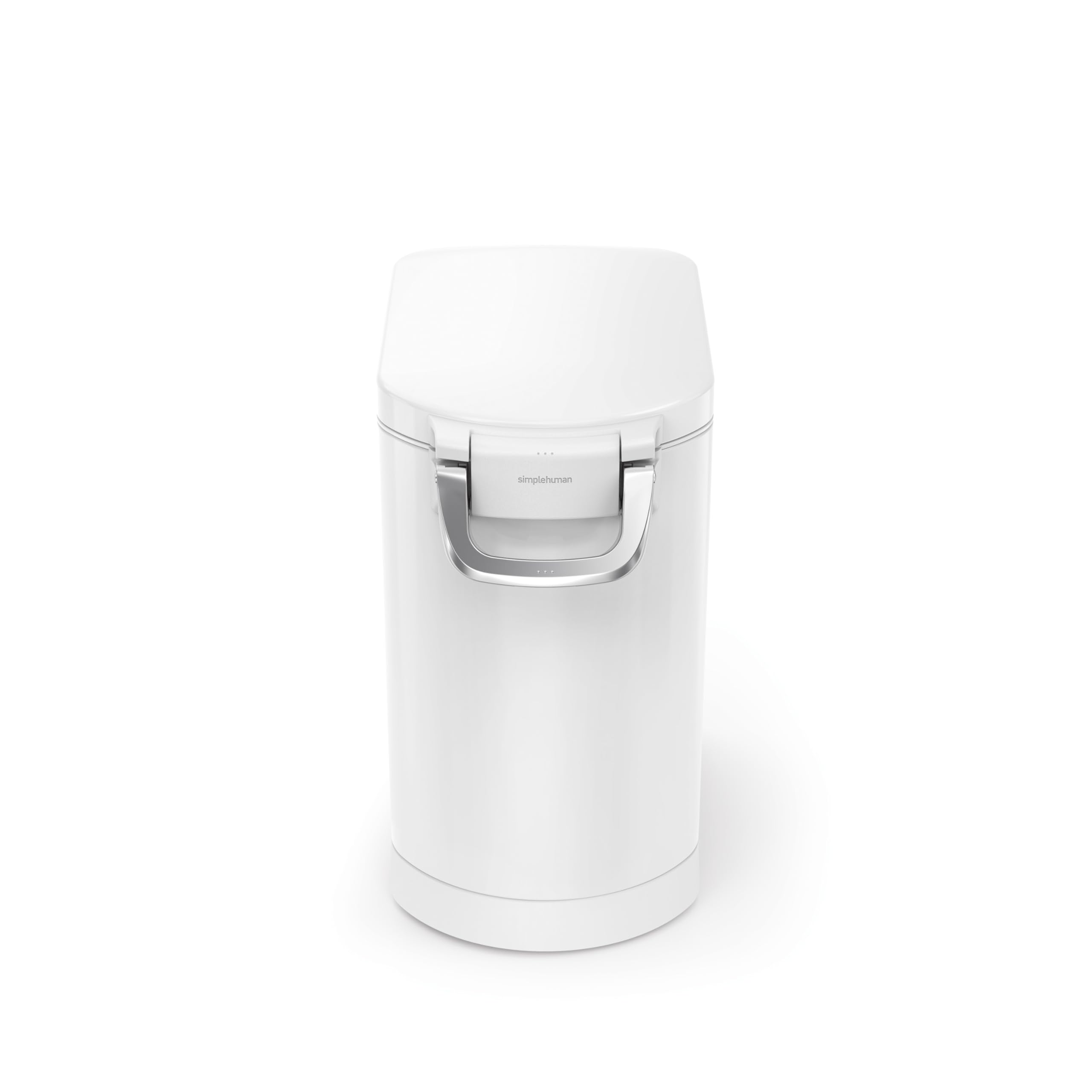 simplehuman-tierfutterbeh-lter-30l-wei-er-stahl-luftdicht-15kg image 4