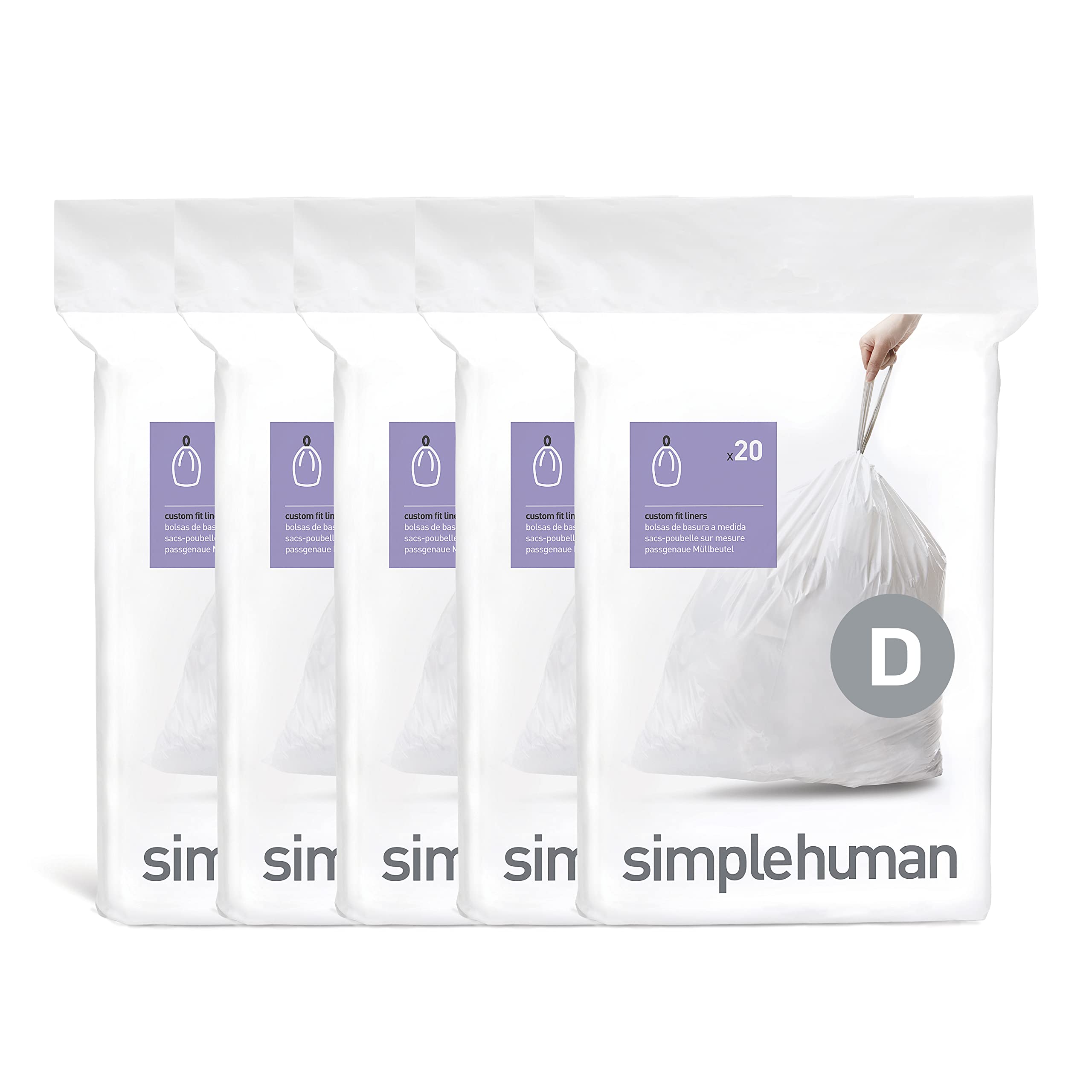 simplehuman-code-h-m-llbeutel-30-35-l-wei-200-st-ck-kordelzug image 7