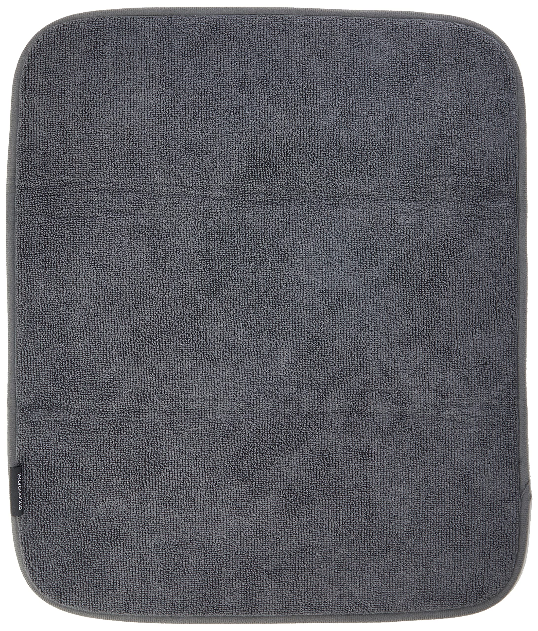 brabantia-trockenmatte-mikrofaser-dunkelgrau-faltbar-43cm image 1