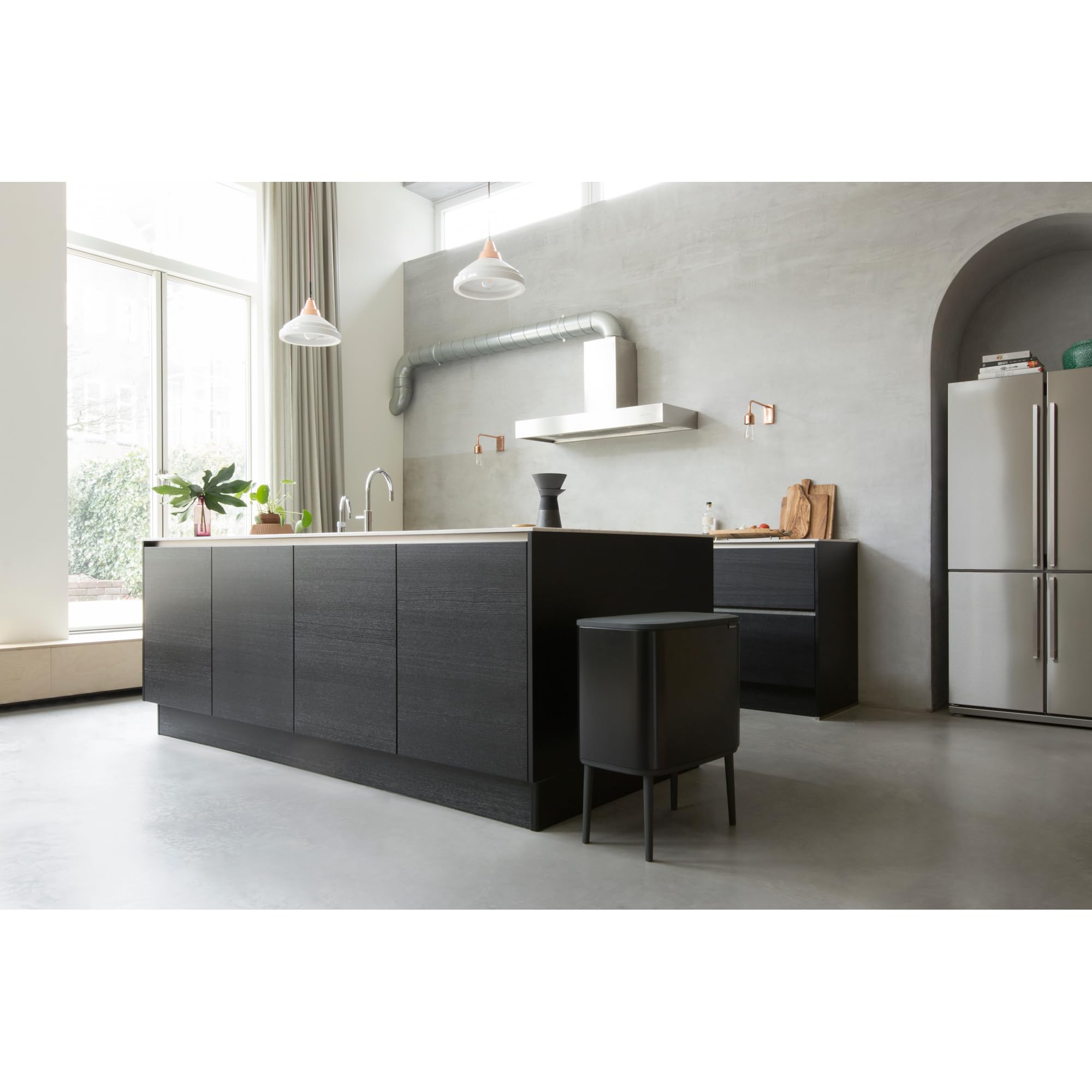 brabantia-bo-touch-bin-m-lleimer-36-l-schwarz-edelstahl-leise image 6