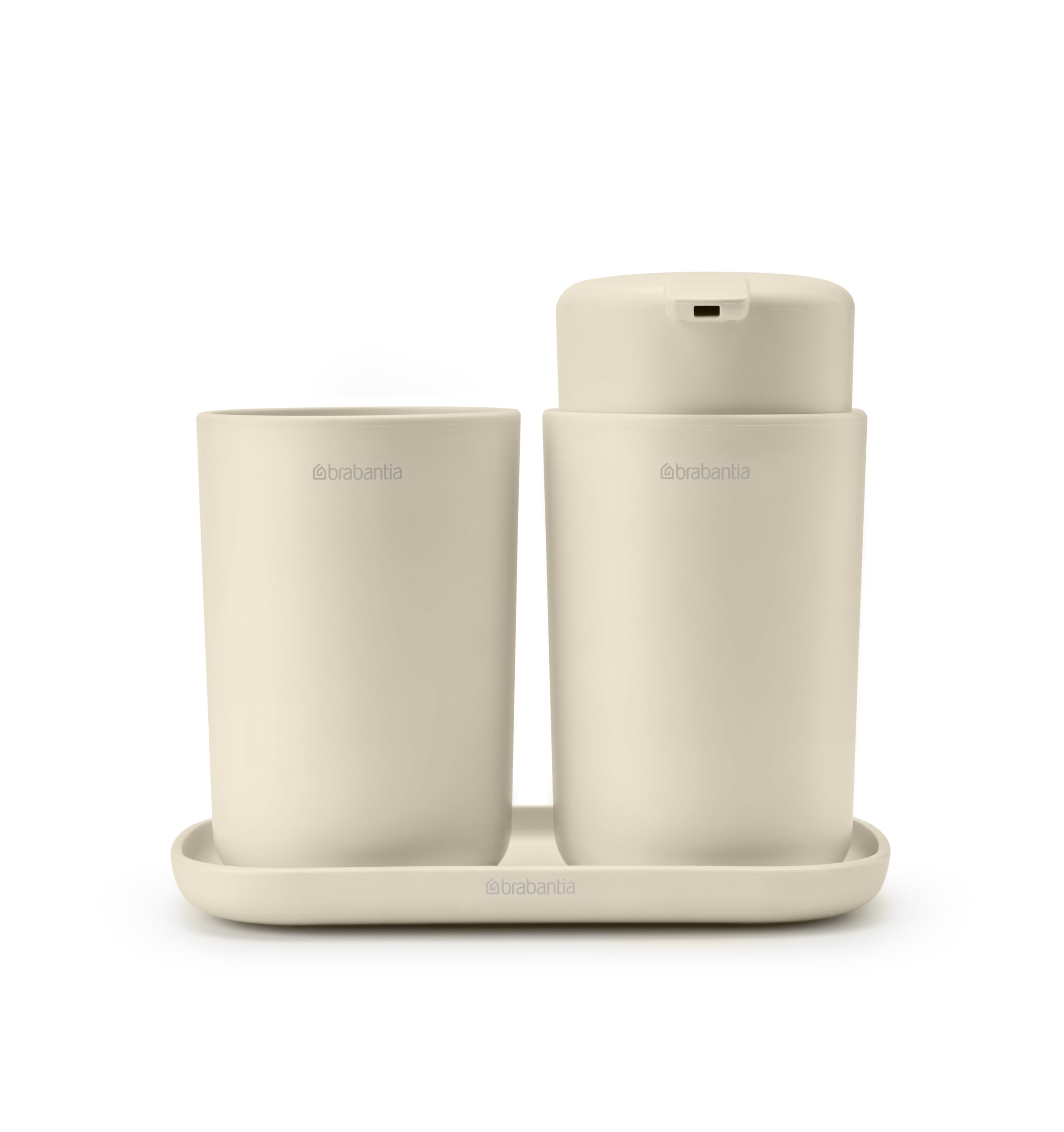 brabantia-renew-badezimmer-set-dunkelgrau-3-tlg-spender image 6