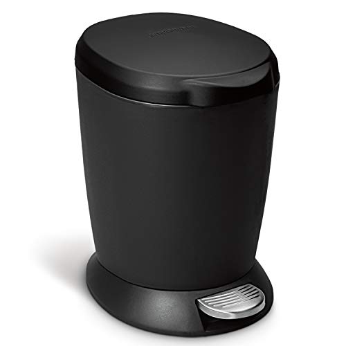 simplehuman-cw1319-treteimer-6-l-schwarz-kunststoff image 6
