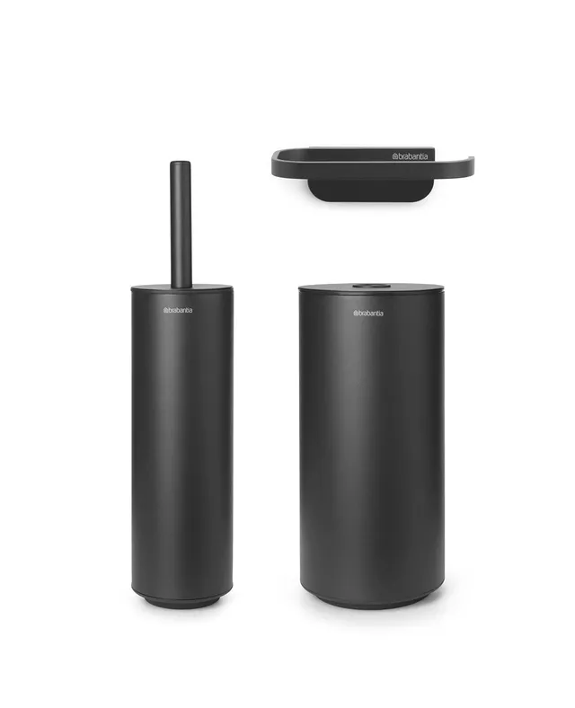 brabantia-mindset-toilettenzubeh-rset-3-tlg-infinite-grey image 1