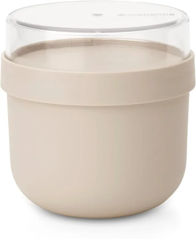 brabantia-make-take-m-slibecher-0-5-l-soft-beige-topping image 1